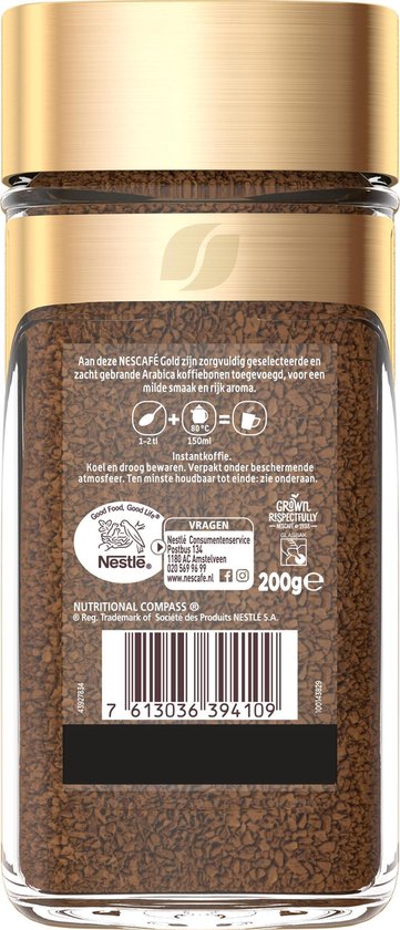 Nescafé Gold oploskoffie - 6 potten x 200g
