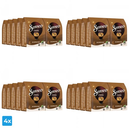 Senseo Koffiepads —  (4x 360 pads)  | Classic, Strong, Extra Strong of Decafé