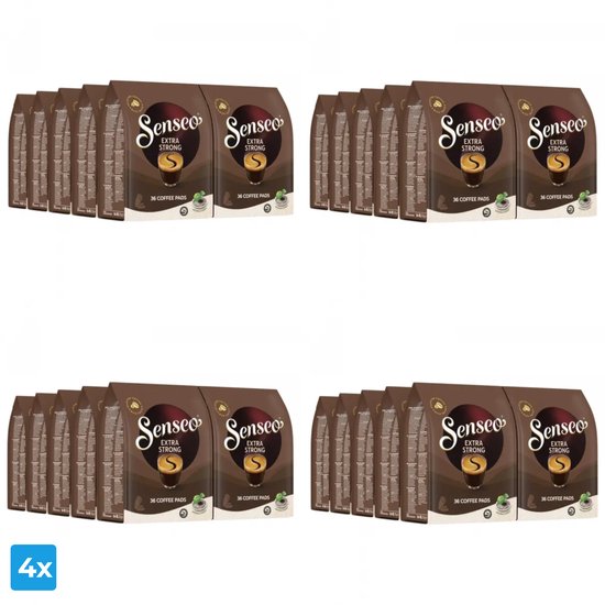 Senseo Koffiepads —  (4x 360 pads)  | Classic, Strong, Extra Strong of Decafé