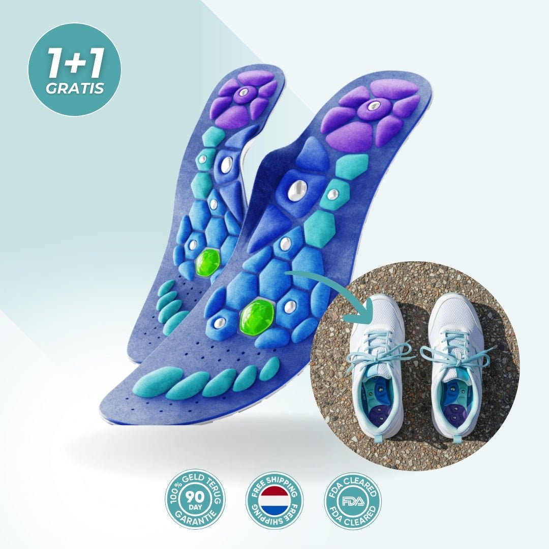 ReliveX™ Magnetische Inlegzolen | Verlies Gewicht bij ELKE STAP