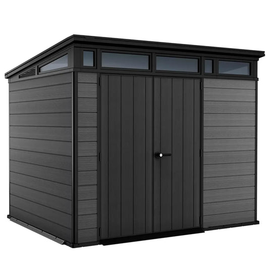 Molox Tuinhuisje 9x7 — Opbergschuur met GRATIS Vloer & Dubbele Deuren