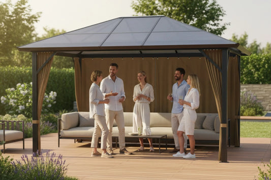 Tuinpaviljoen 3x4m | Skyshade – Lite