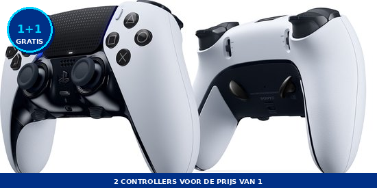 Sony PS5 DualSense Edge Draadloze Controller | 1+1 GRATIS