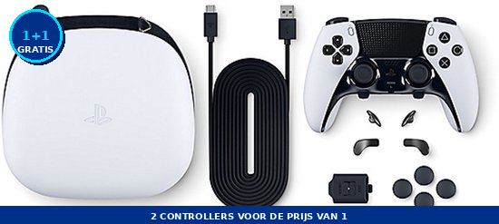 Sony PS5 DualSense Edge Draadloze Controller | 1+1 GRATIS