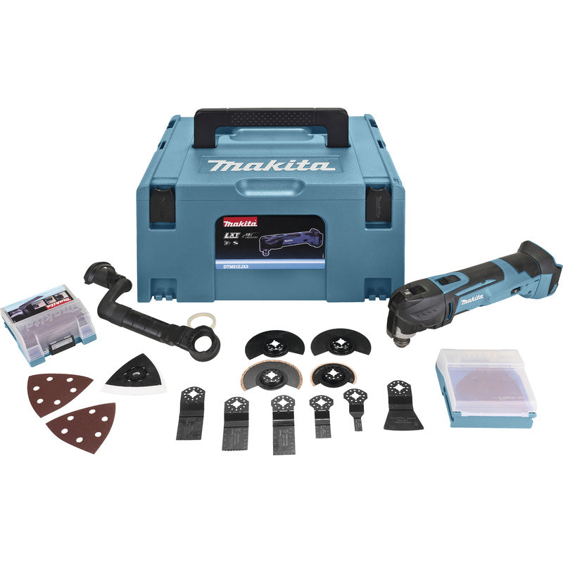 Makita DTM51ZJX3 battery multi-tool + GRATIS (body + 2x battery) 18V Li-ion